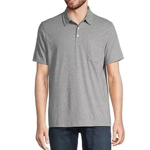 St. John's Bay Jersey Mens Classic Fit Short Sleeve Pocket Polo Shirt